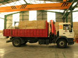 Transporte de materiales de construcción